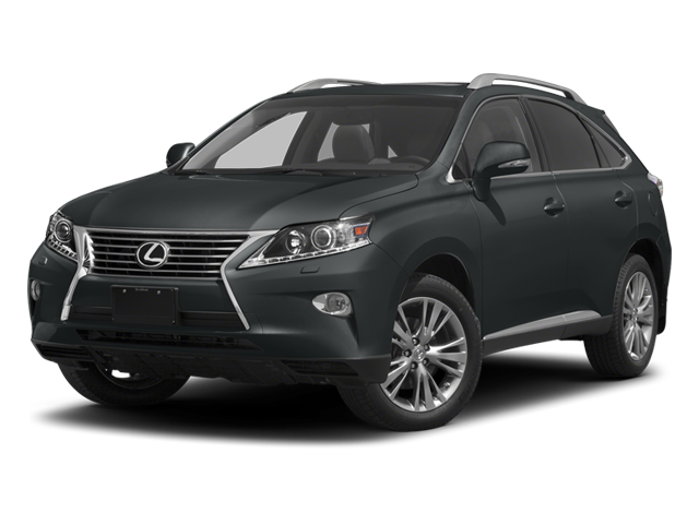 2013 Lexus RX 350 Base in Nebula Gray Pearl — front three-quarter view