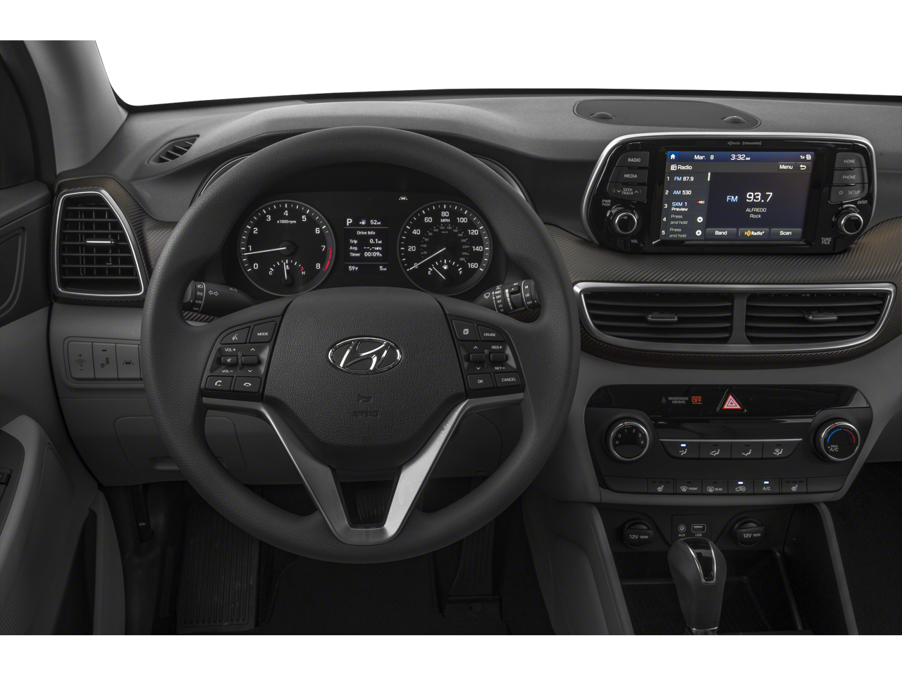 2019 Hyundai TUCSON — interior view