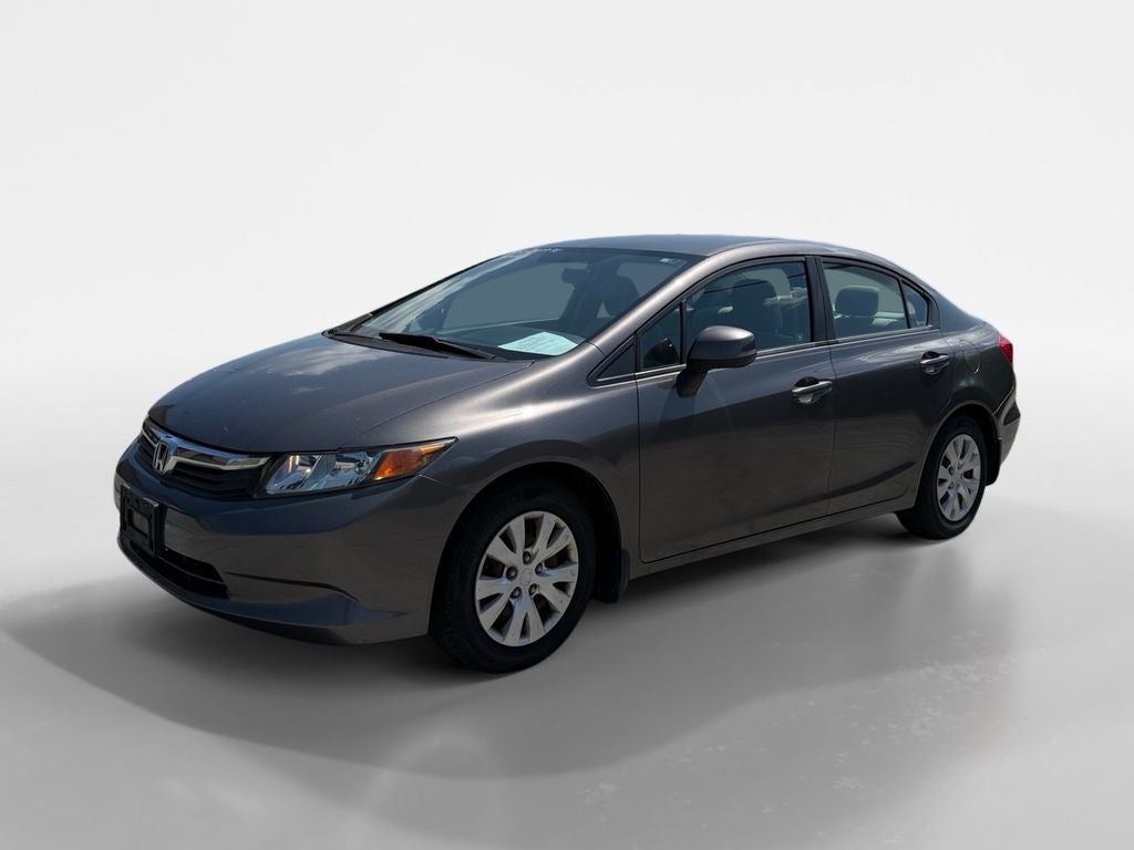 2012 Honda Civic LX in Other — front three-quarter view
