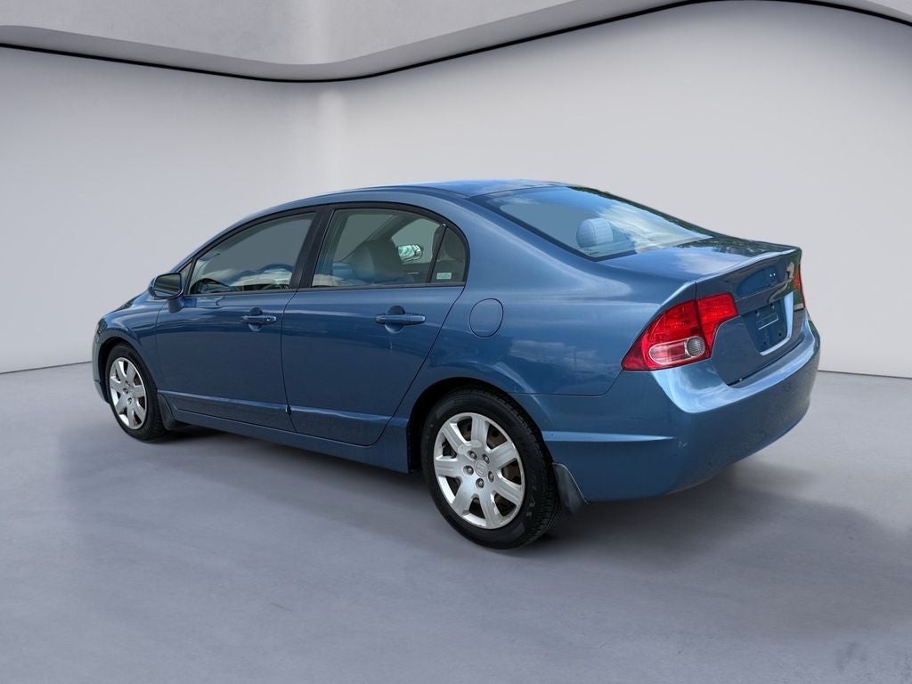 2007 Honda Civic — rear three-quarter view
