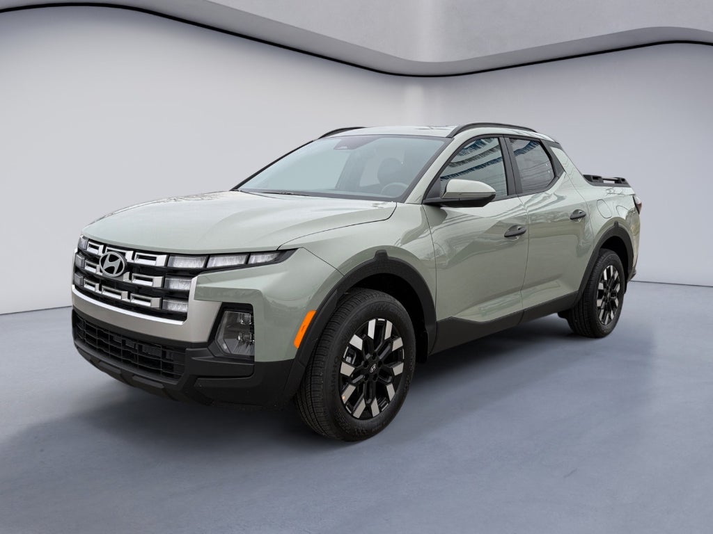 2026 Hyundai SANTA CRUZ SEL Activity in Sage Gray — front three-quarter view