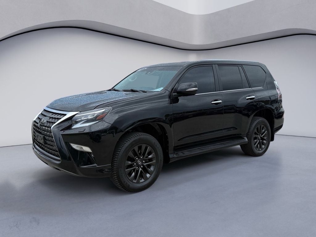 2020 Lexus GX 460 Premium in Black Onyx — front three-quarter view