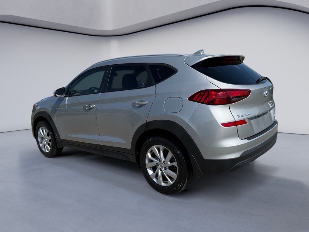 2020 Hyundai TUCSON — rear three-quarter view